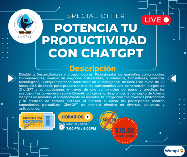 POTENCIA TU PRODUCTIVIDAD CON CHATGPT